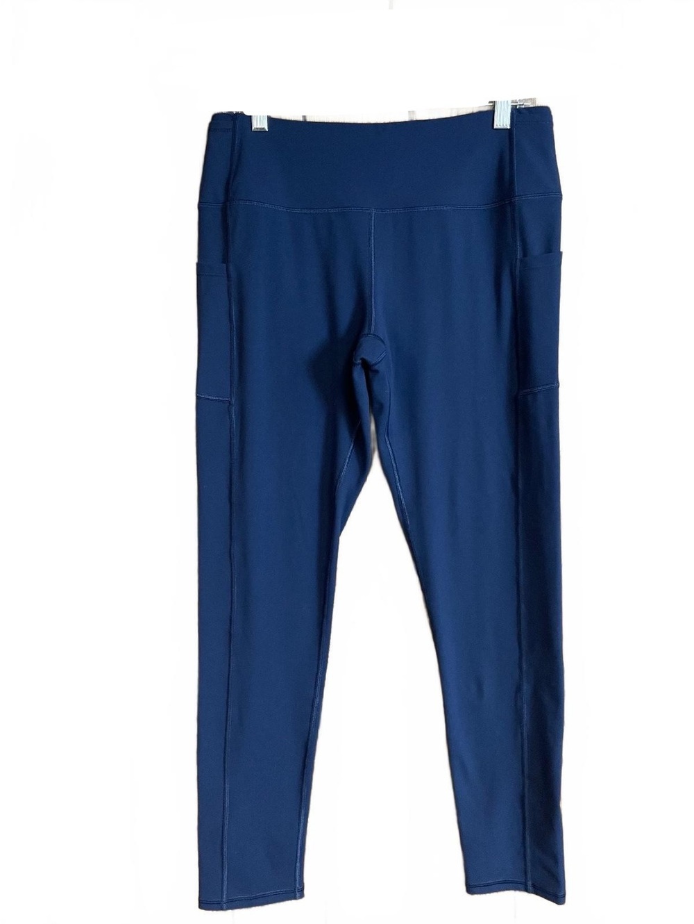 Luga blue athletic workout legging pants xxl